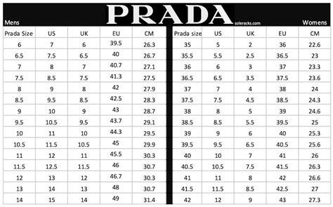 prada womens clothing size guide|Prada shoe size conversion chart.